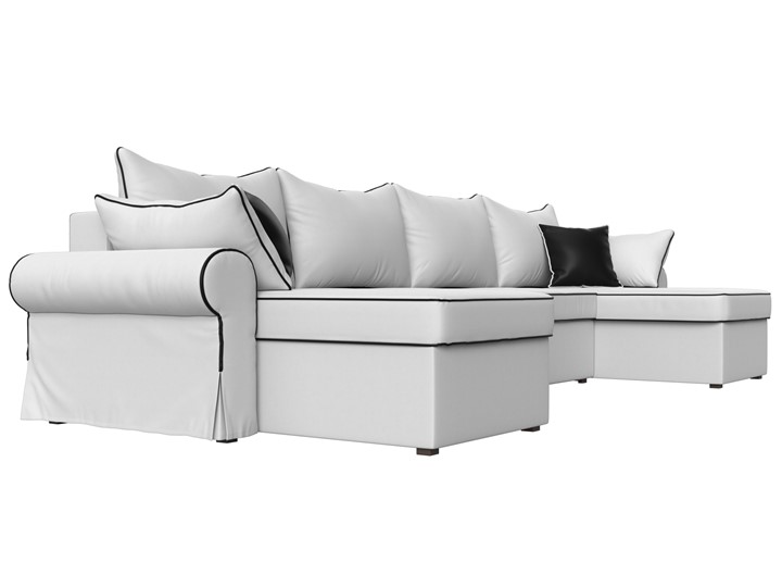П-образный диван Элис, Белый (экокожа) в Пскове - изображение 4