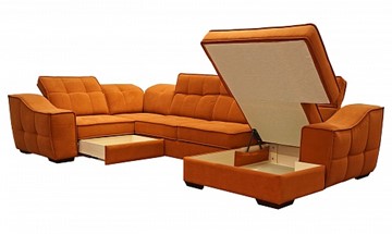 Угловой диван N-11-M (П1+ПС+УС+Д2+Д5+П1) в Пскове - предосмотр 1