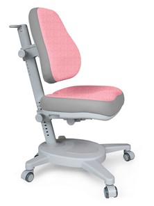 Кресло детское Mealux Onyx (Y-110) G + DPG  - серое + чехол розовый с серыми вставками в Пскове