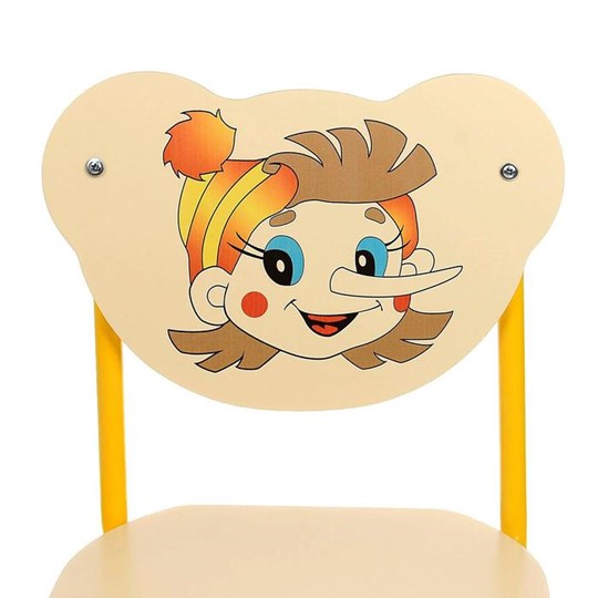 Детский растущий стул Буратино (Кузя-БР(1-3)БЖ) в Пскове - изображение 1