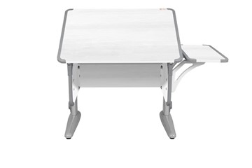 Детский стол-трансформер 4/75 (СУТ.41) + Polka_b 4/550 Рамух белый/серый/серый в Пскове