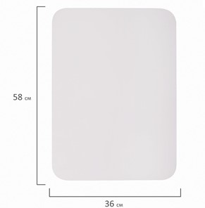 Доска магнитно-маркерная на холодильник BRAUBERG, 58х36 см с маркером, магнитом и салфеткой в Пскове - предосмотр 8