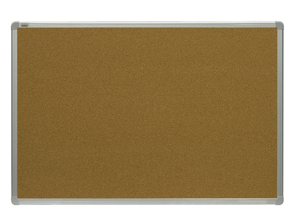 Пробковая доска для объявлений 2х3 OFFICE, TСA129, 90х120 см, алюминиевая рамка в Пскове - изображение