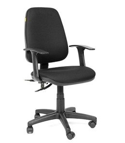 Кресло CHAIRMAN 661 Ткань стандарт 15-21 черная в Пскове - предосмотр