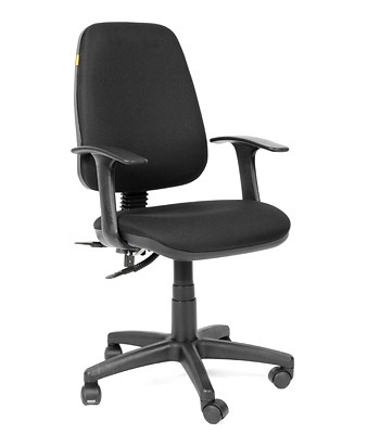 Кресло CHAIRMAN 661 Ткань стандарт 15-21 черная в Пскове - изображение